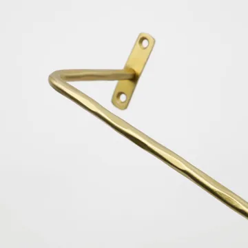 Welo towel rack 61,5 cm - Brushed brass - House Doctor
