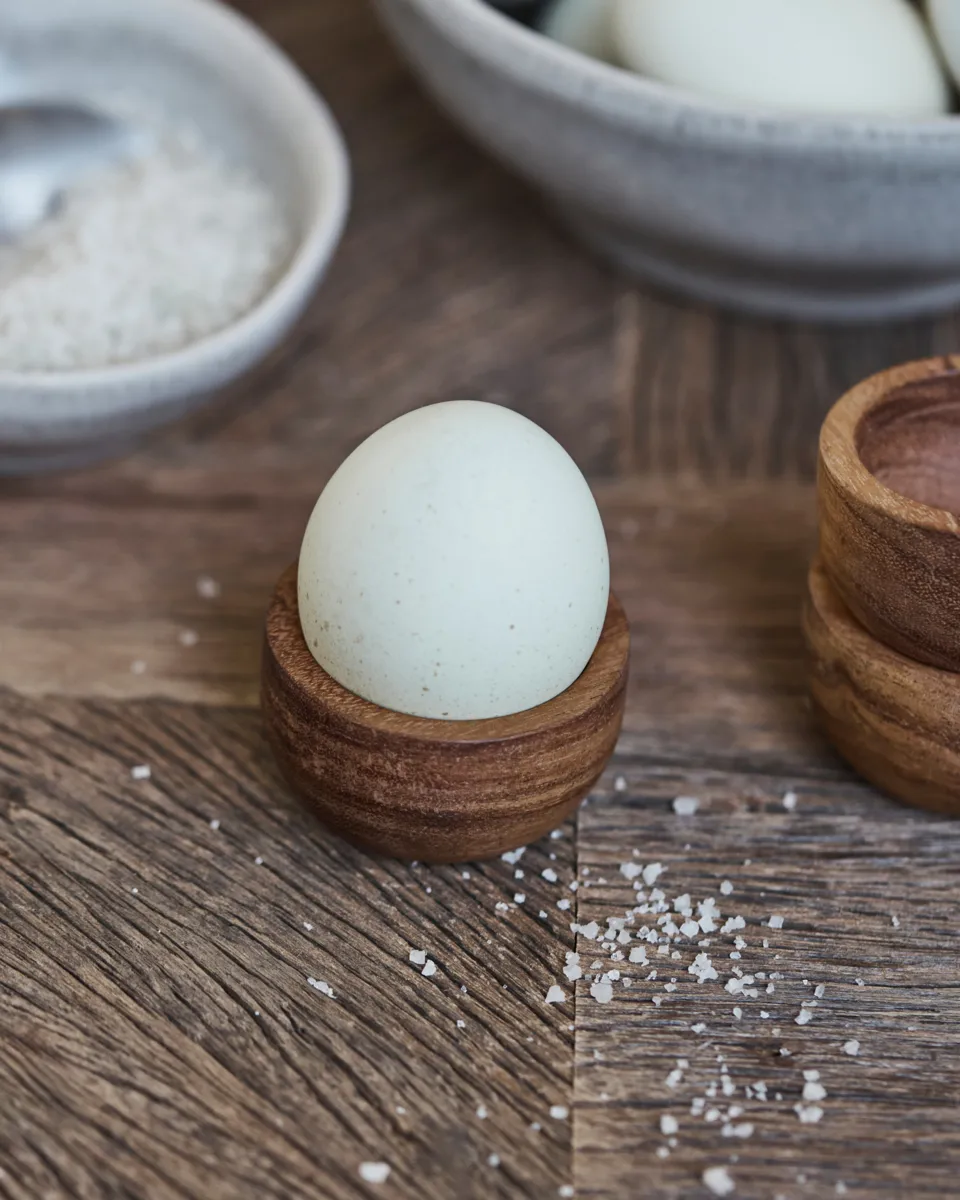 Wood egg cup 4-pack, Nature House Doctor