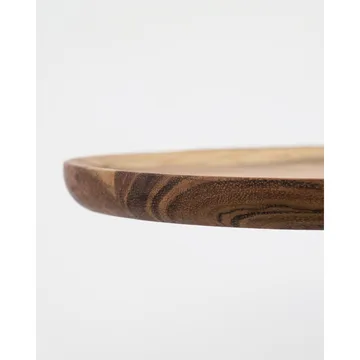 Wood tray 12.5x22.5 cm 2-pack - Nature - House Doctor