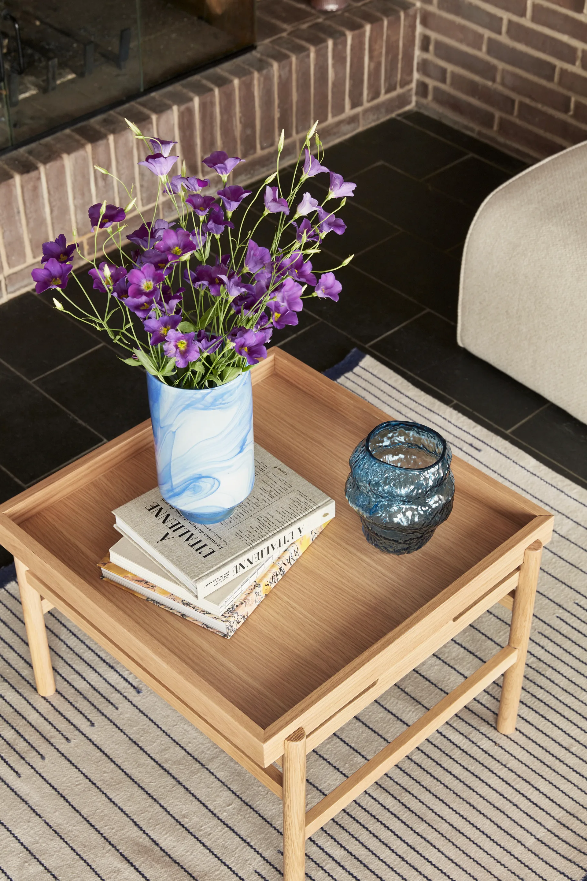 Aurora vase, Blue Hübsch