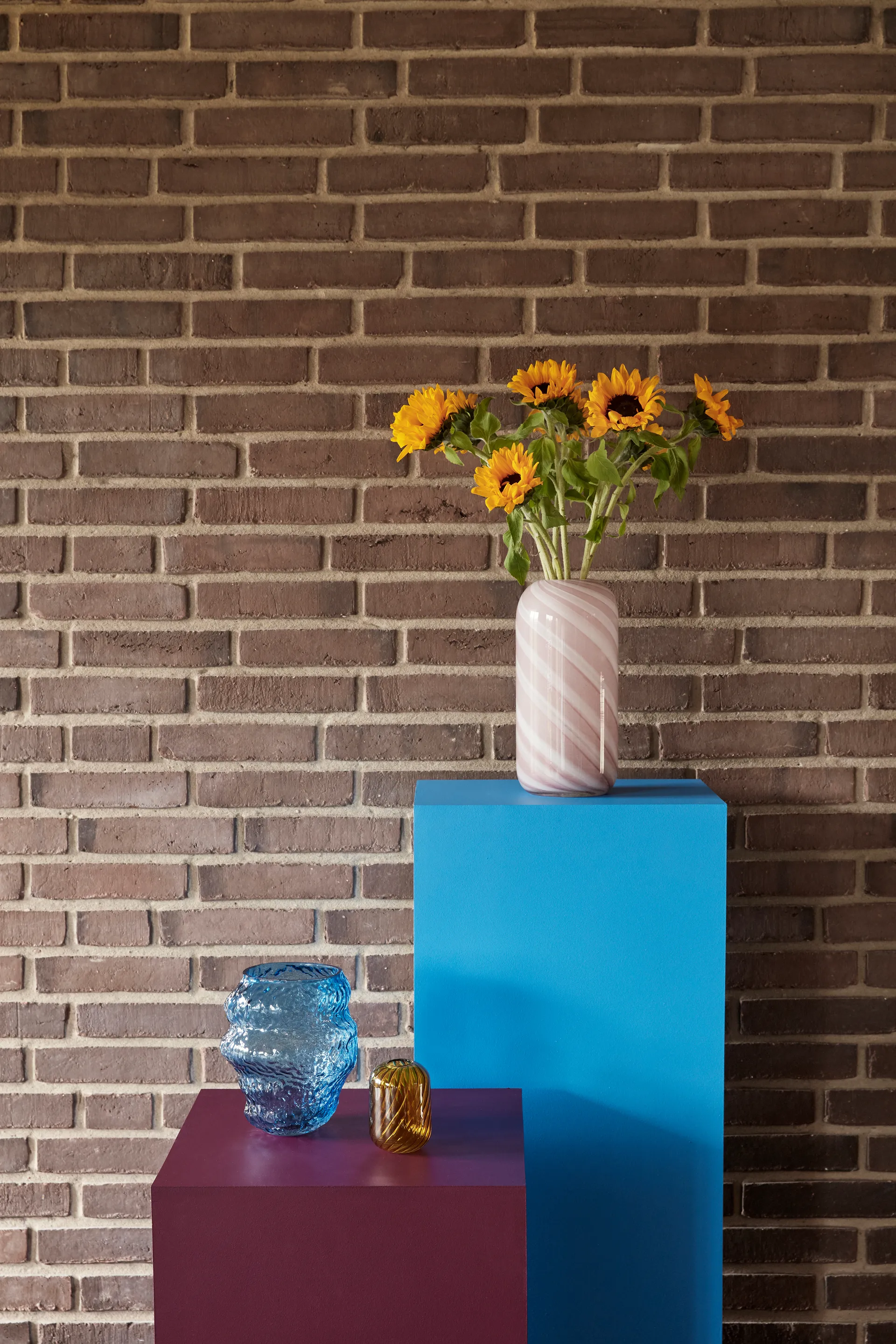Aurora vase, Blue Hübsch