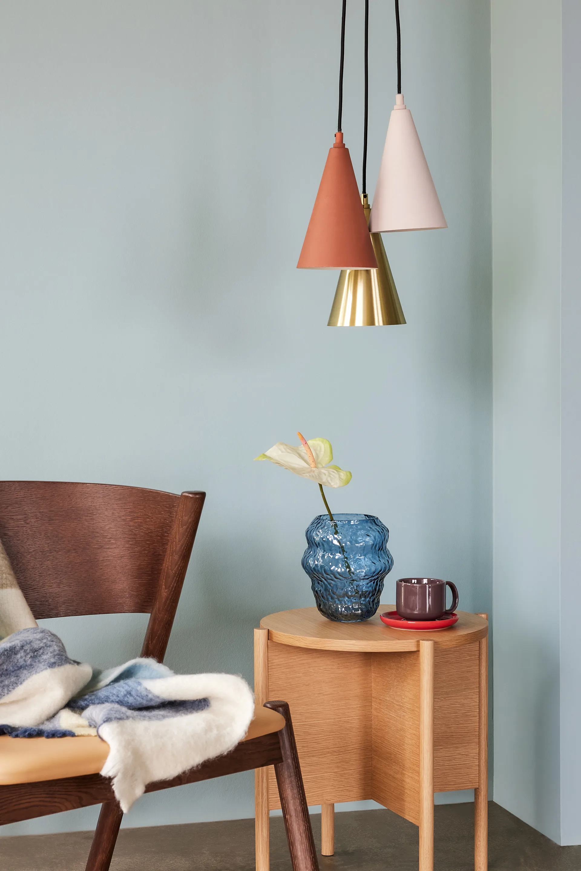 Aurora vase, Blue Hübsch