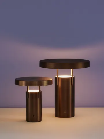BringMe portable table lamp - Burnished brass, 28 cm - Hübsch