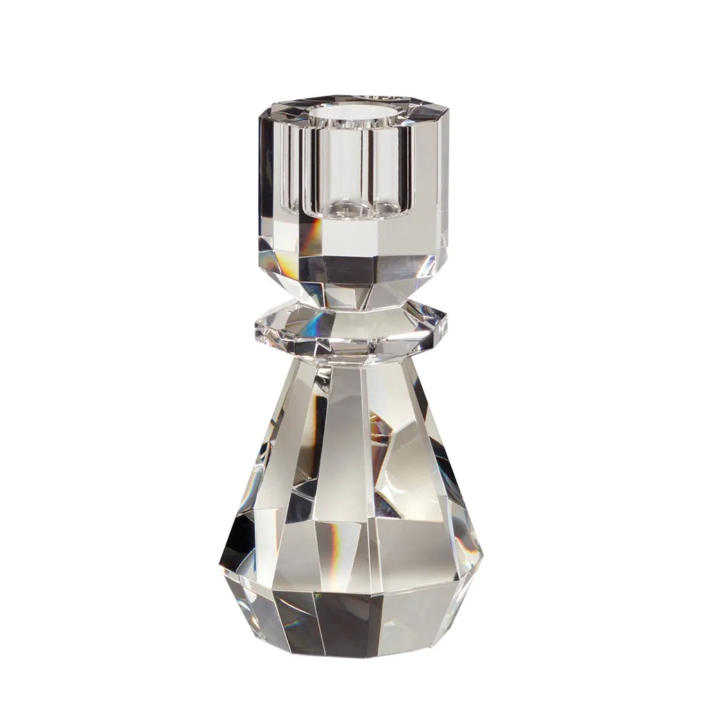 Candlestick 14 cm, Clear Hübsch