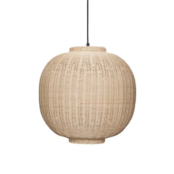 Chand Round pendant - Natural - Hübsch