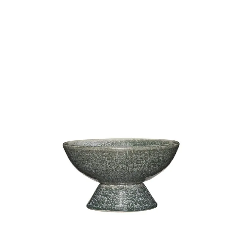 Groove bowl Ø25 cm, Petrol Hübsch