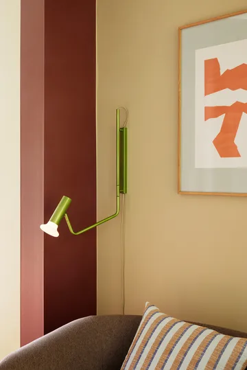 Hübsch Wally wall lamp - Light green - Hübsch