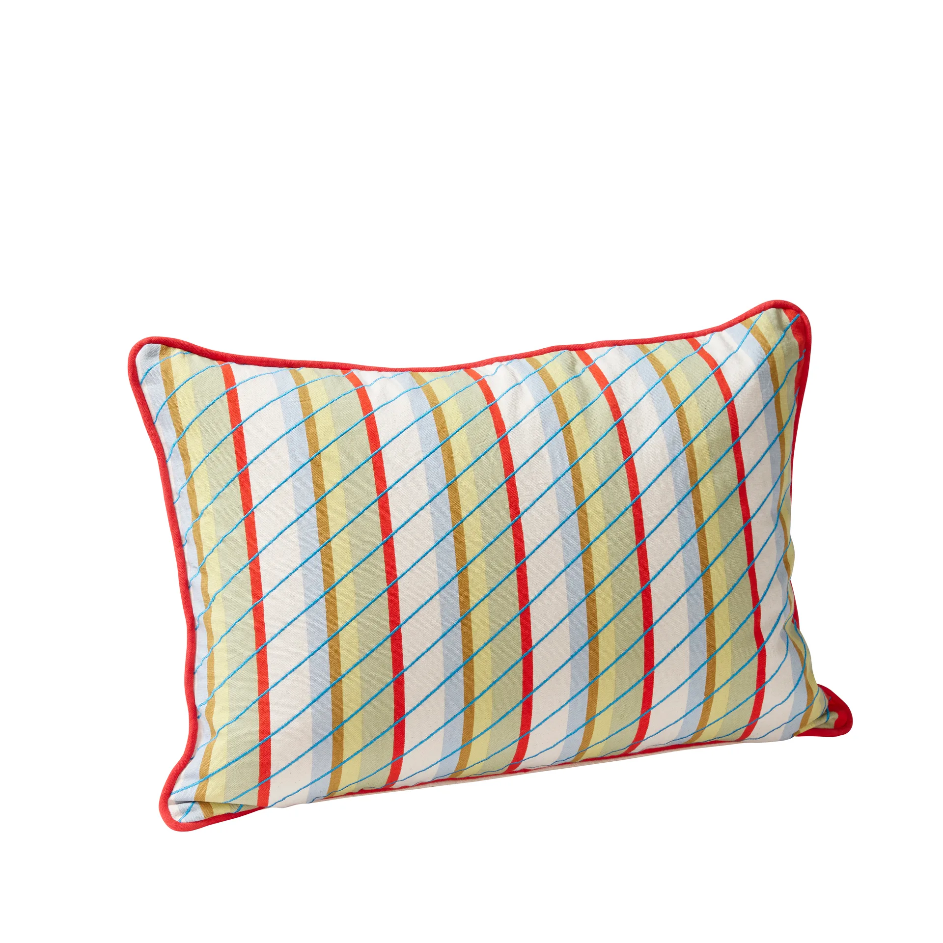 Kiwi cotton pillow 40x60 cm, Multi Hübsch