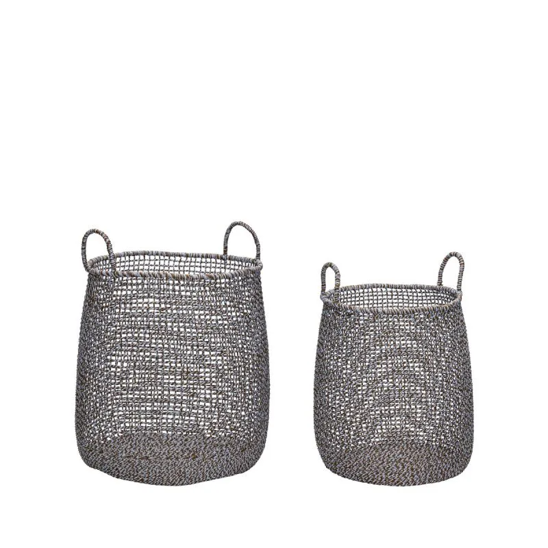 Mist baskets 2-pack, Brown Hübsch