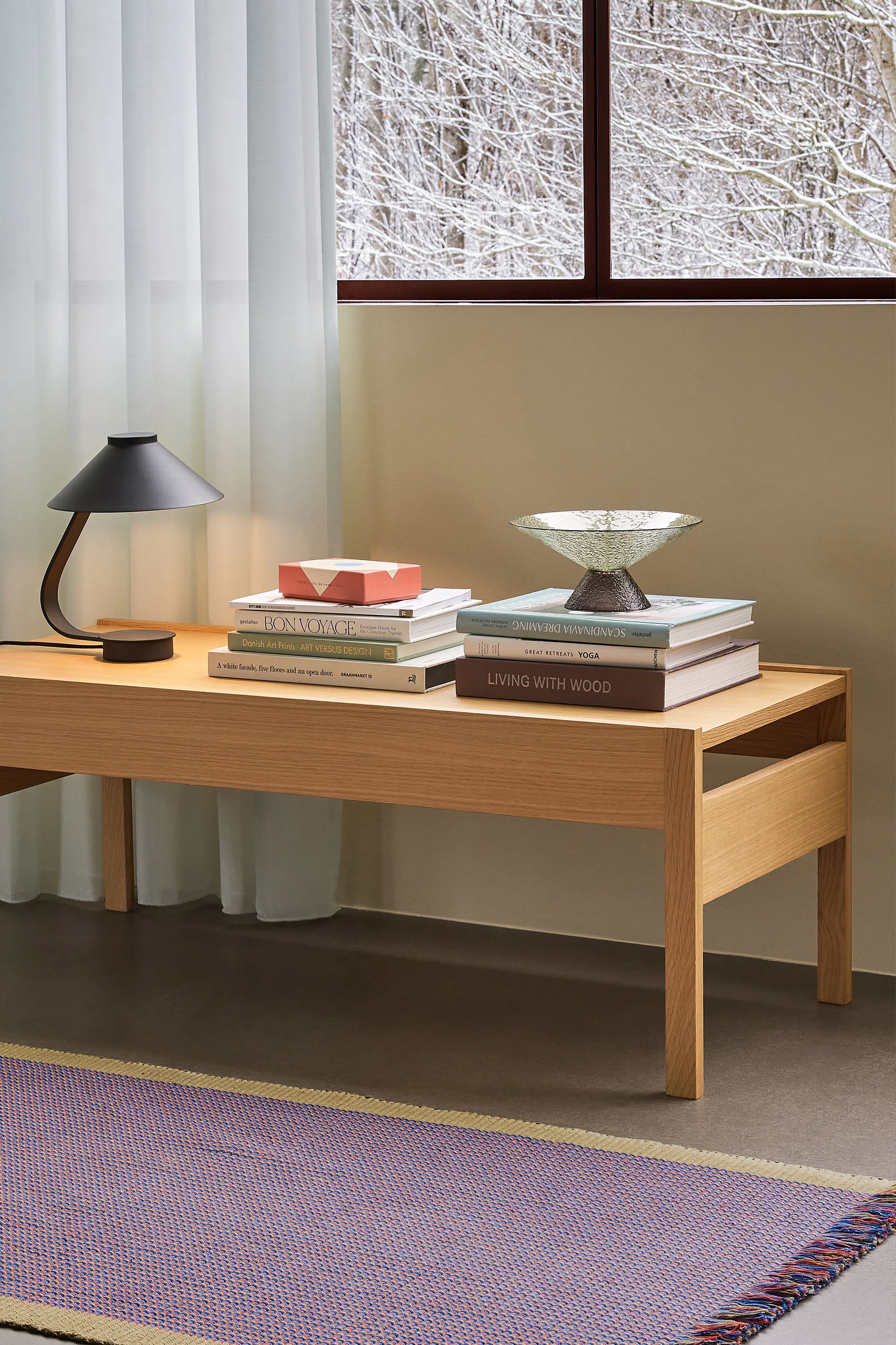 Muri table lamp, Black Hübsch