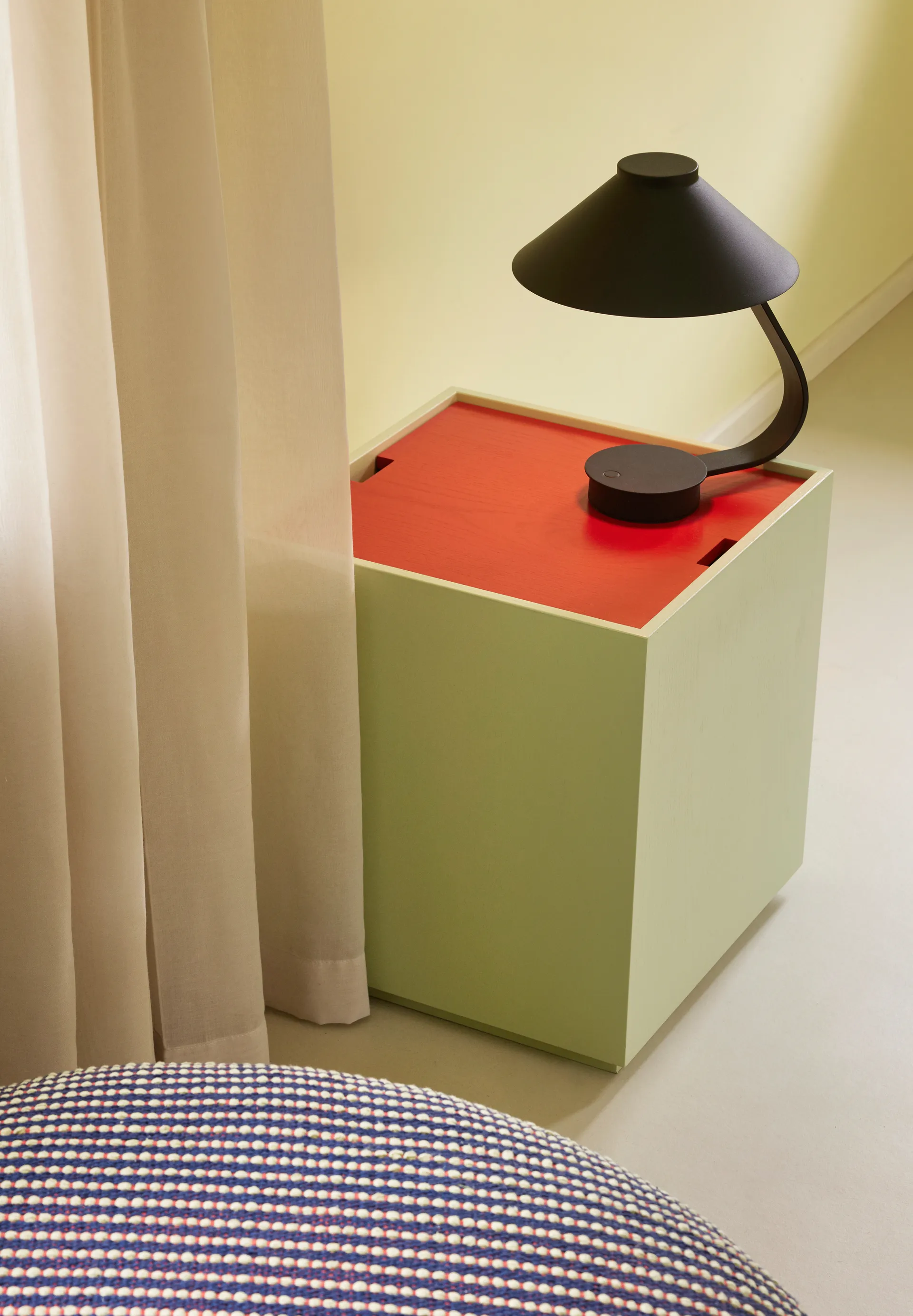 Muri table lamp, Black Hübsch