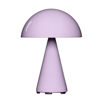 Mush portable table lamp - Light pink, 20 cm - Hübsch