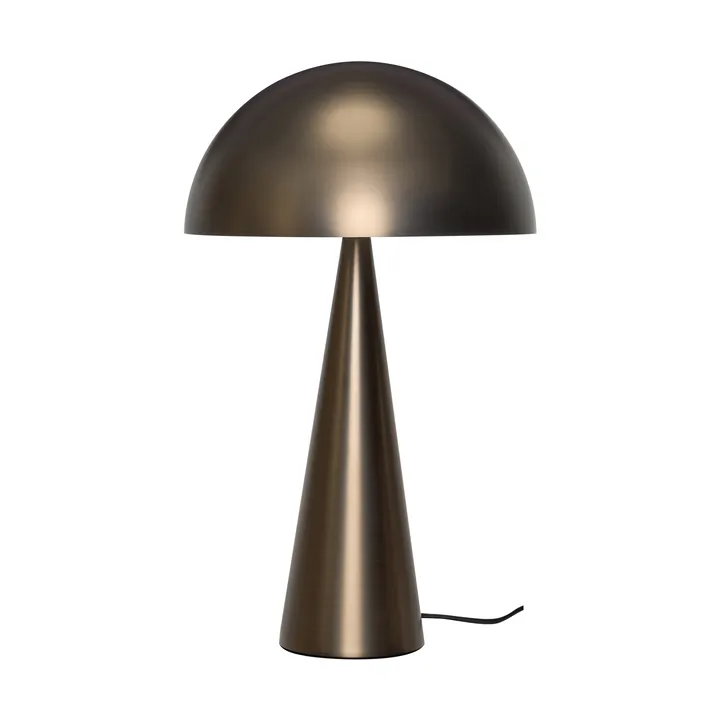 Mush table lamp - Burnished brass, tall 50 cm - Hübsch