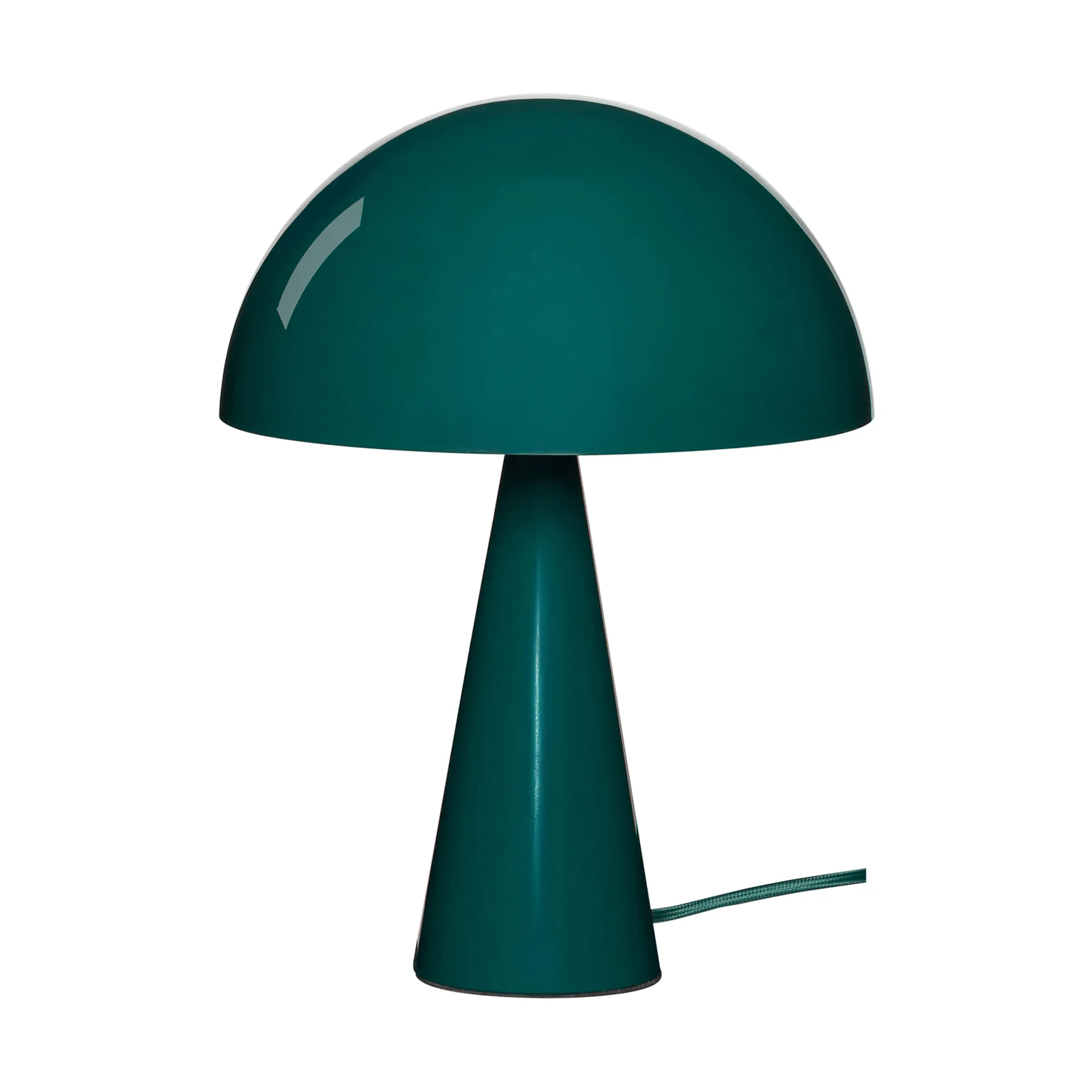 Mush table lamp, Dark green, mini 34 cm Hübsch