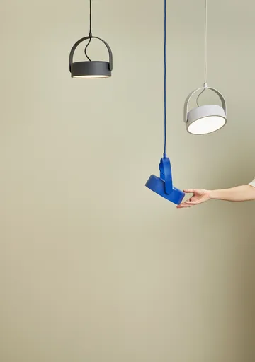 Stage ceiling lamp 27 cm - Light gray - Hübsch