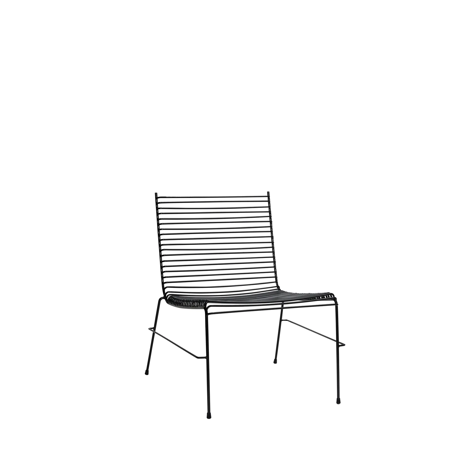String garden chair, Black Hübsch