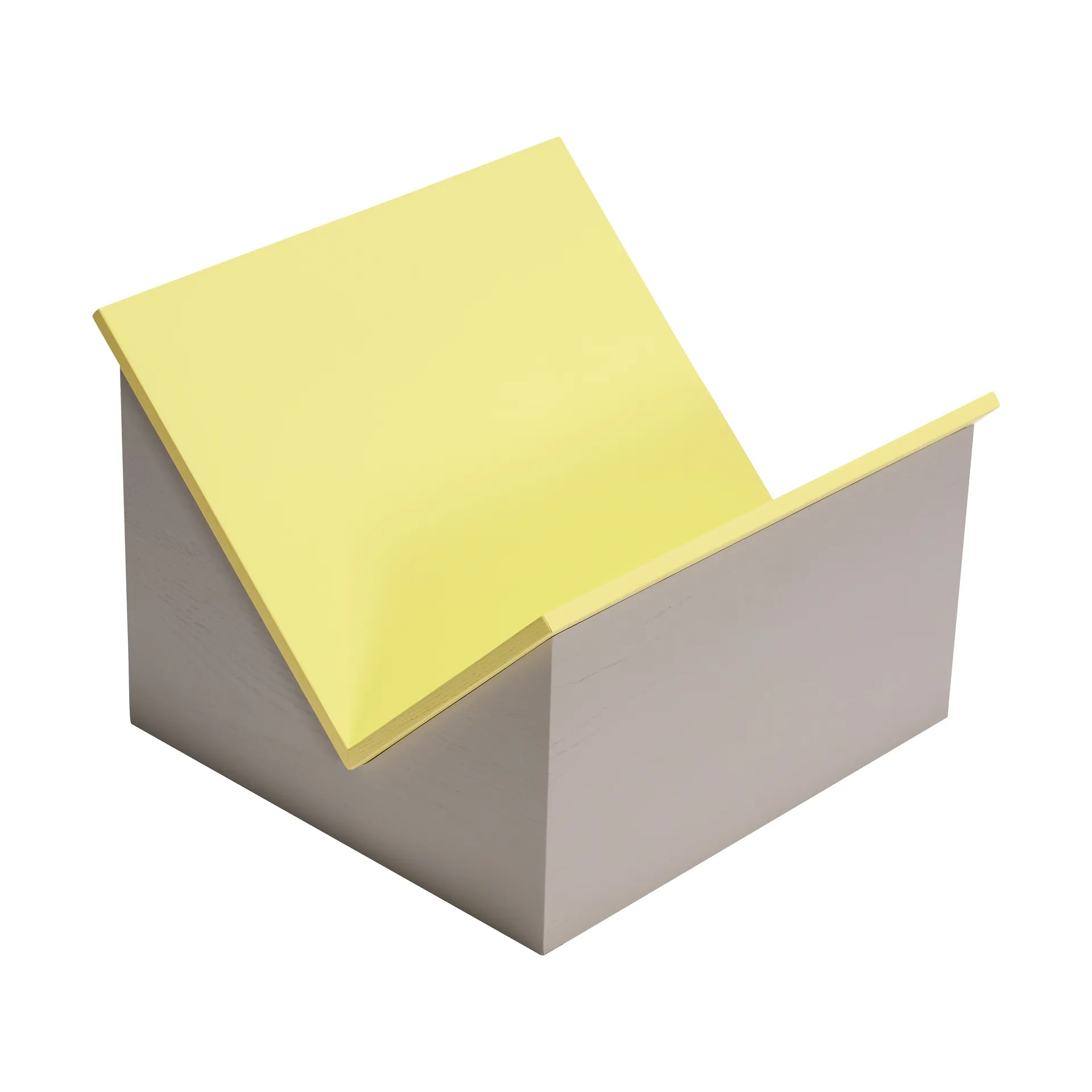 Tick magazine holder, Sand-yellow Hübsch