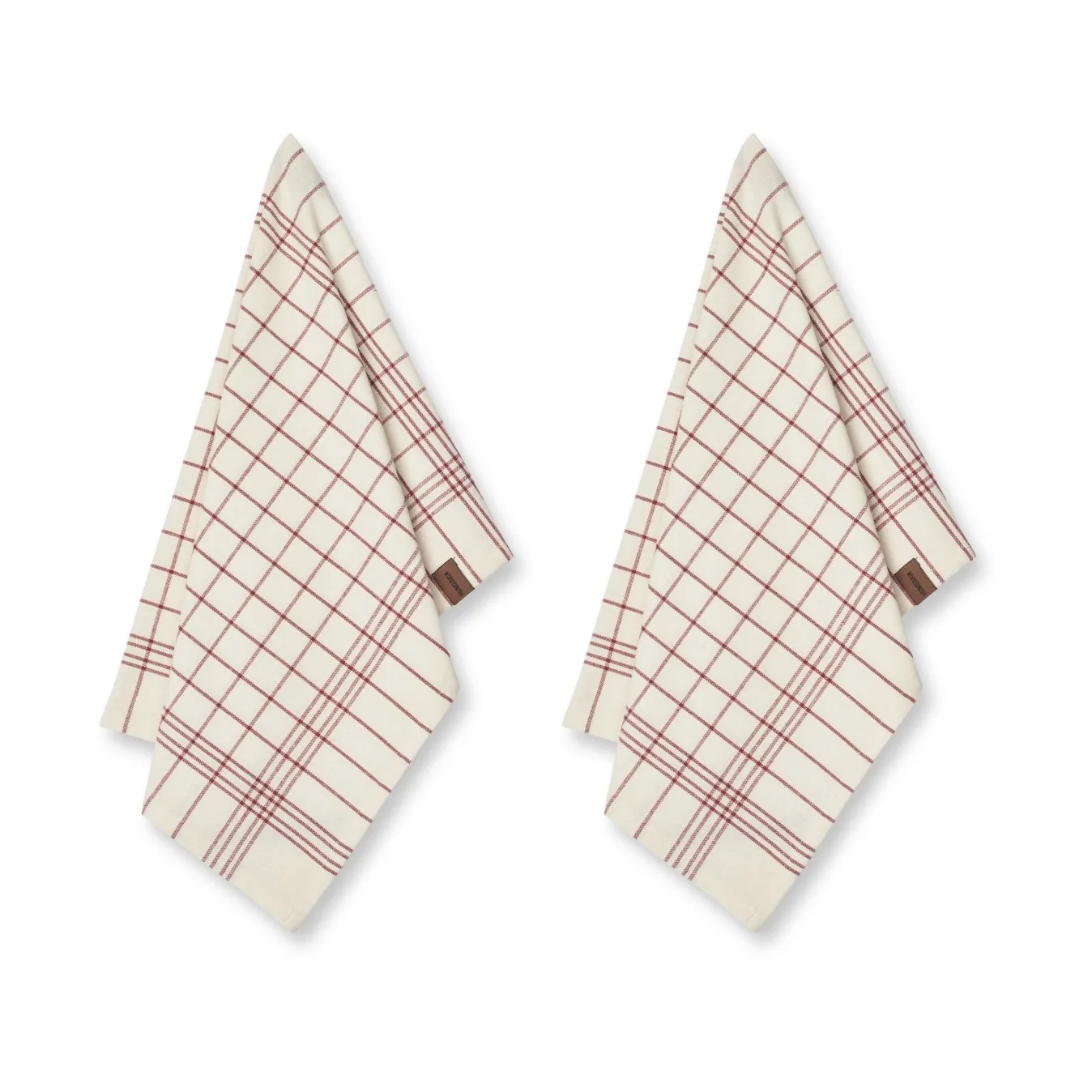 Humdakin Christmas kitchen towel 45x70 cm 2-pack, Maroon Humdakin