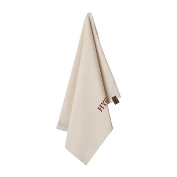 Humdakin embroidered kitchen towel - Off white/Red - Humdakin