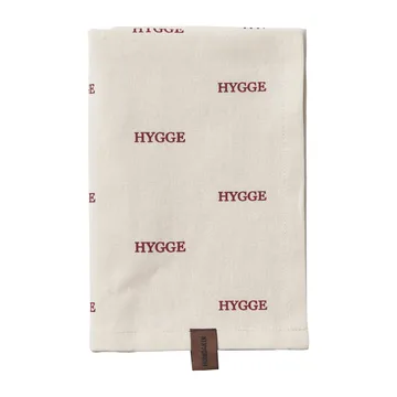 Humdakin Hygge kitchen towel - Off white/Red - Humdakin