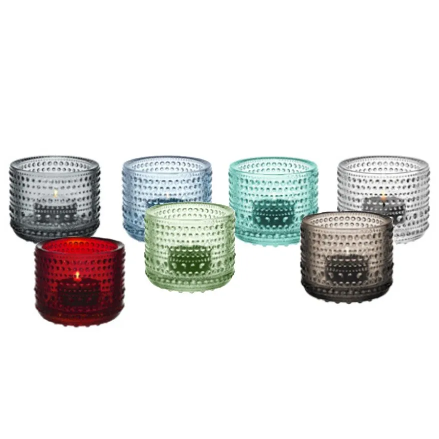 Kastehelmi candleholder, apple green Iittala
