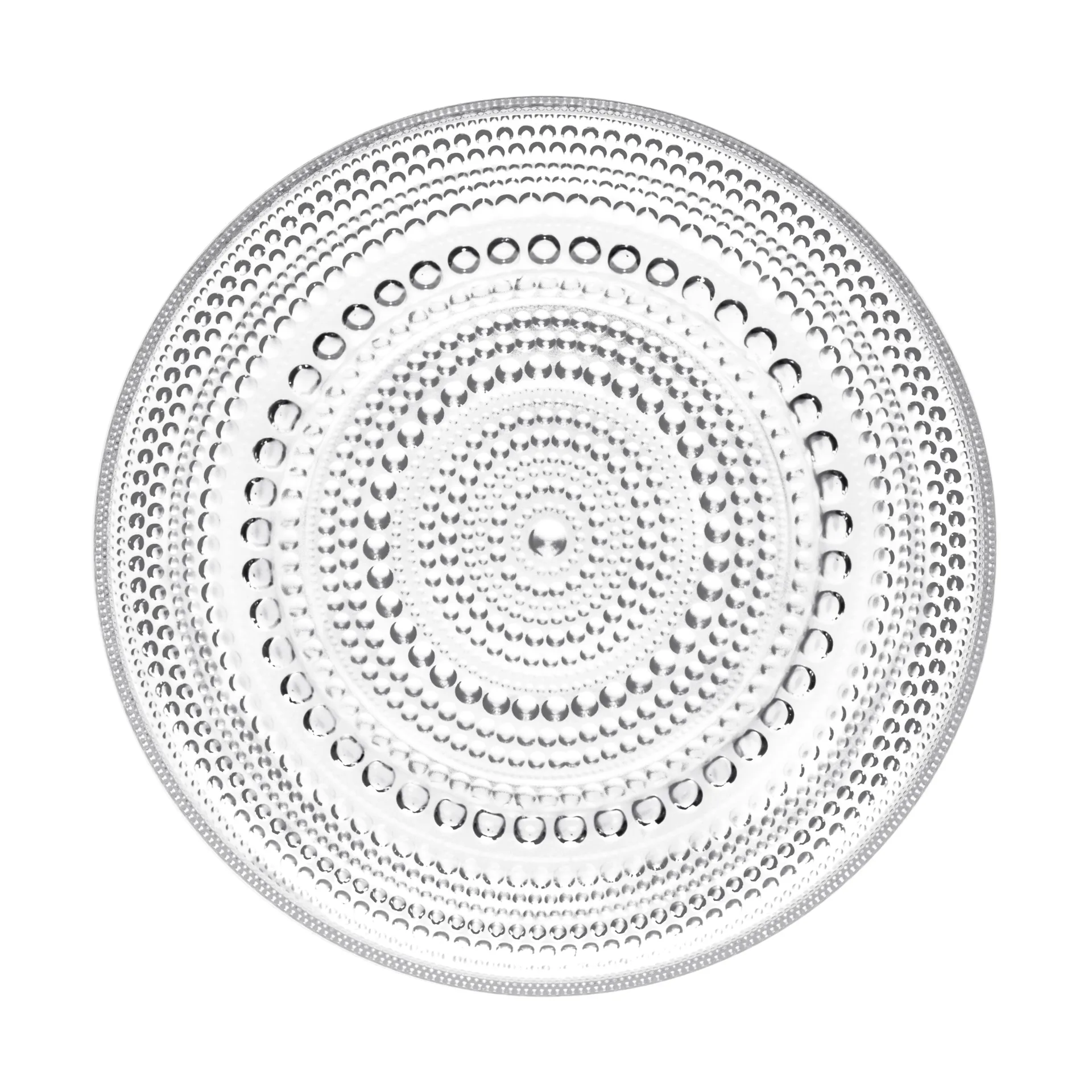 Kastehelmi small plate Ø17 cm, clear Iittala