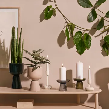 Nappula candle sticks powder - small 107 mm - Iittala