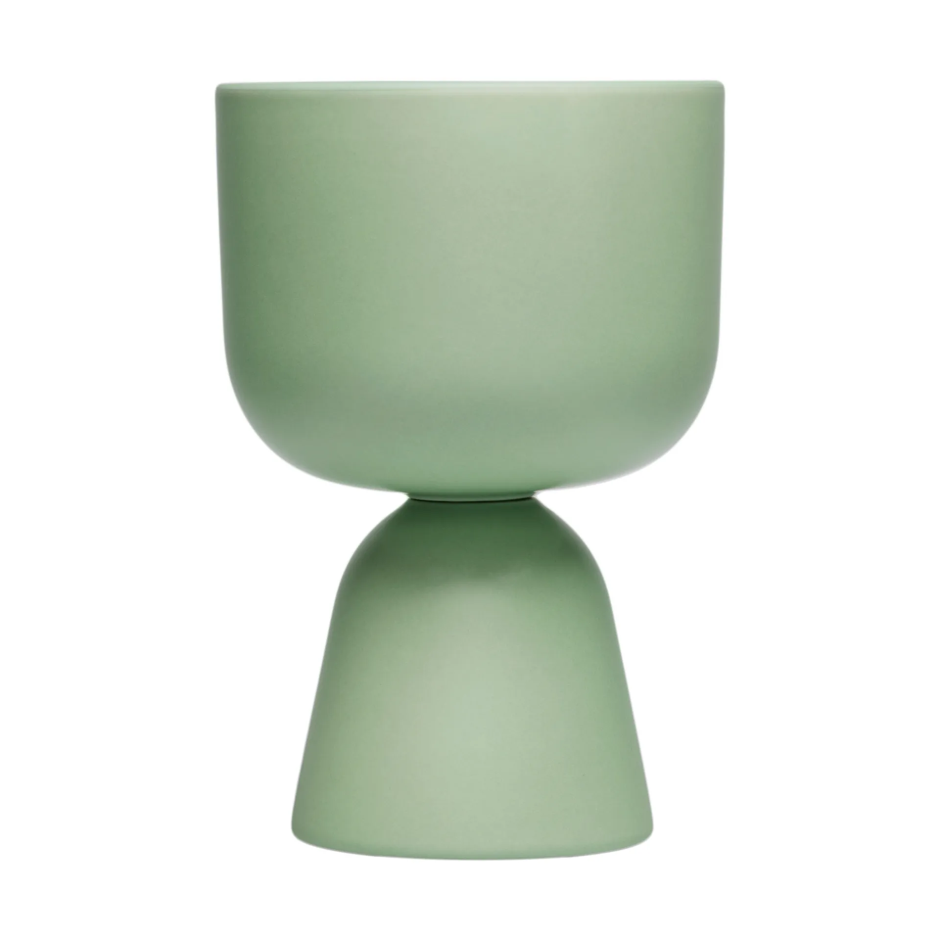 Nappula pot, Matte mint, 19x12.5 cm Iittala