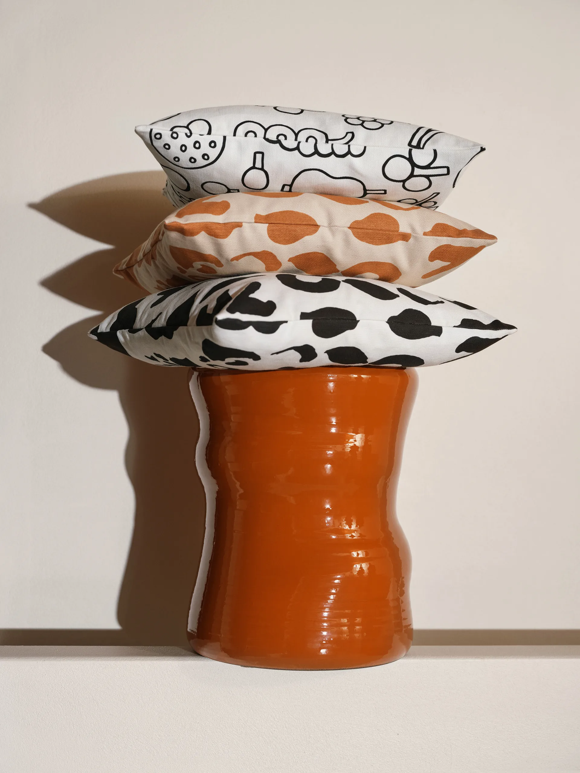Oiva Toikka Cheetah pillowcase 47x47 cm, Brown Iittala