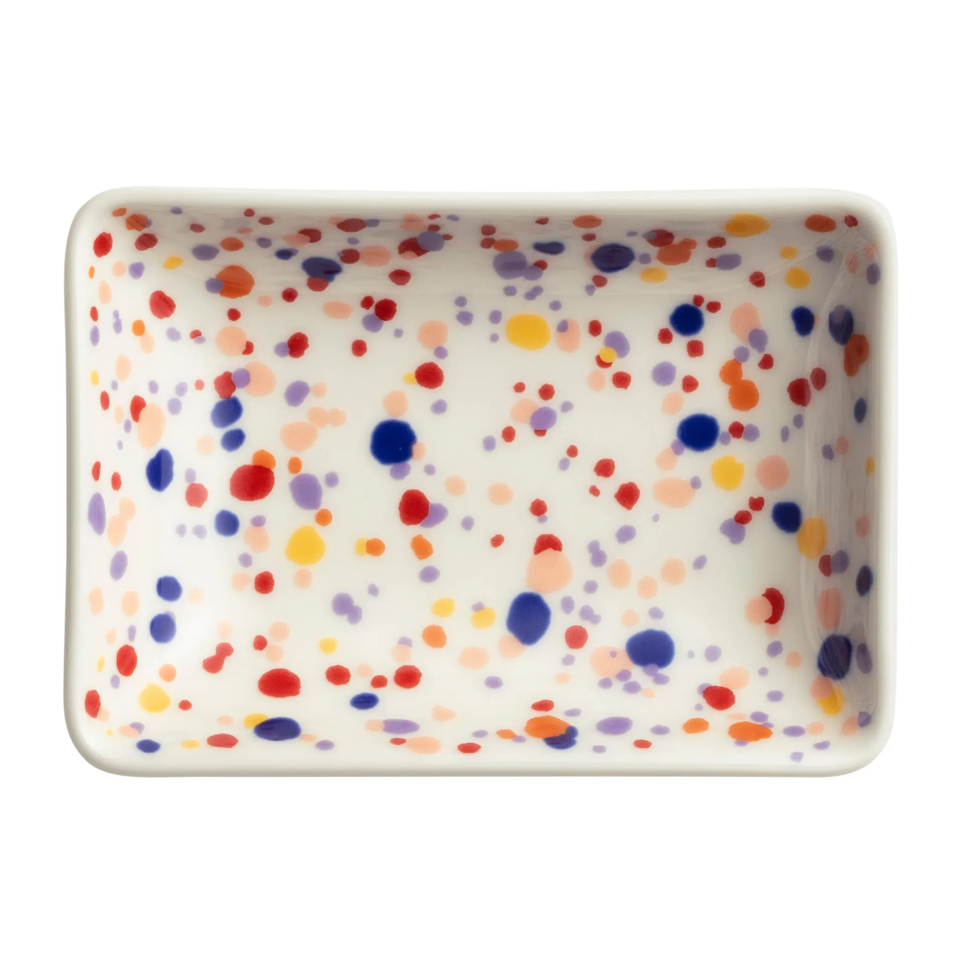 Oiva Toikka Helle A7 plate 7x10 cm, Ametist Iittala