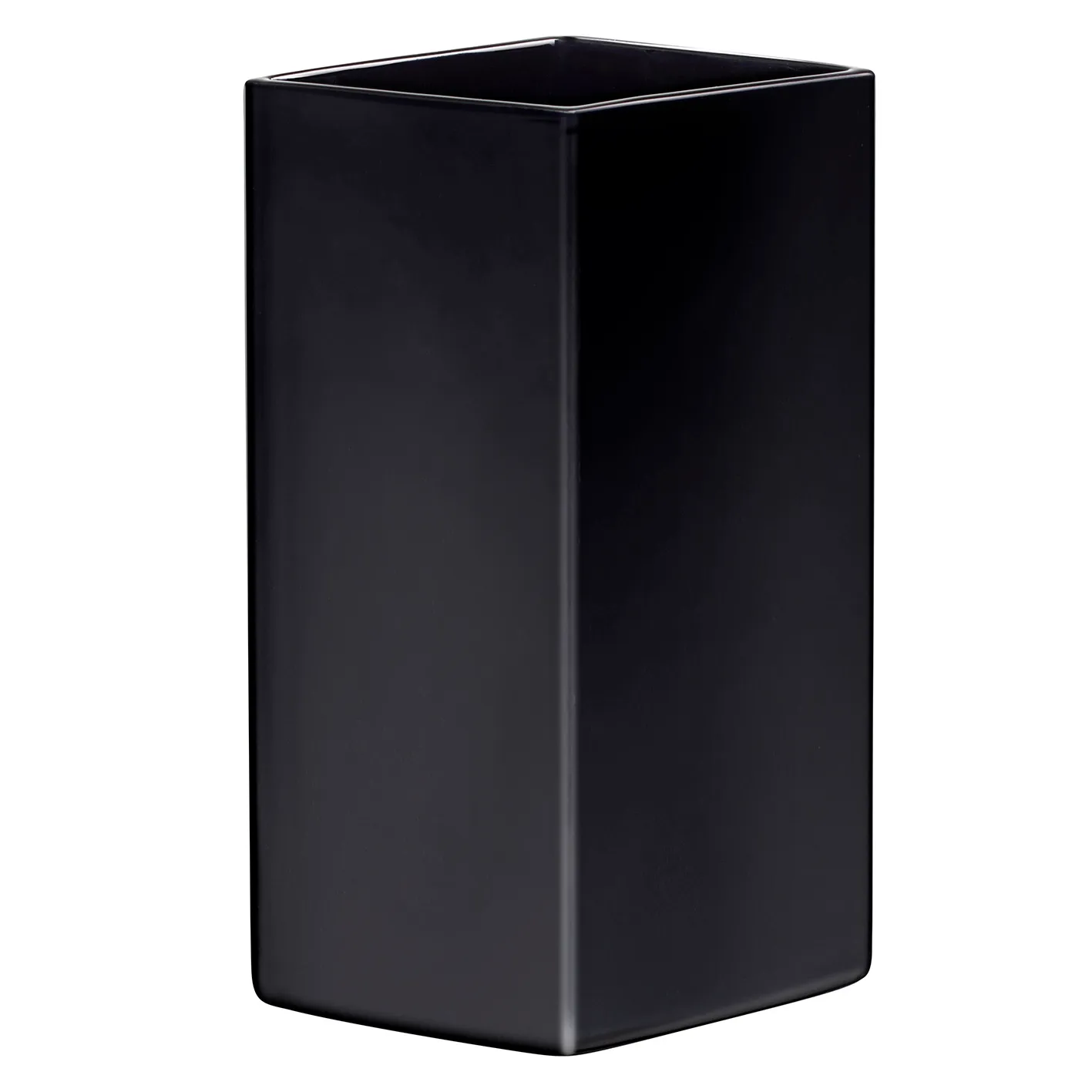 Ruutu ceramic vase 315 mm, black Iittala