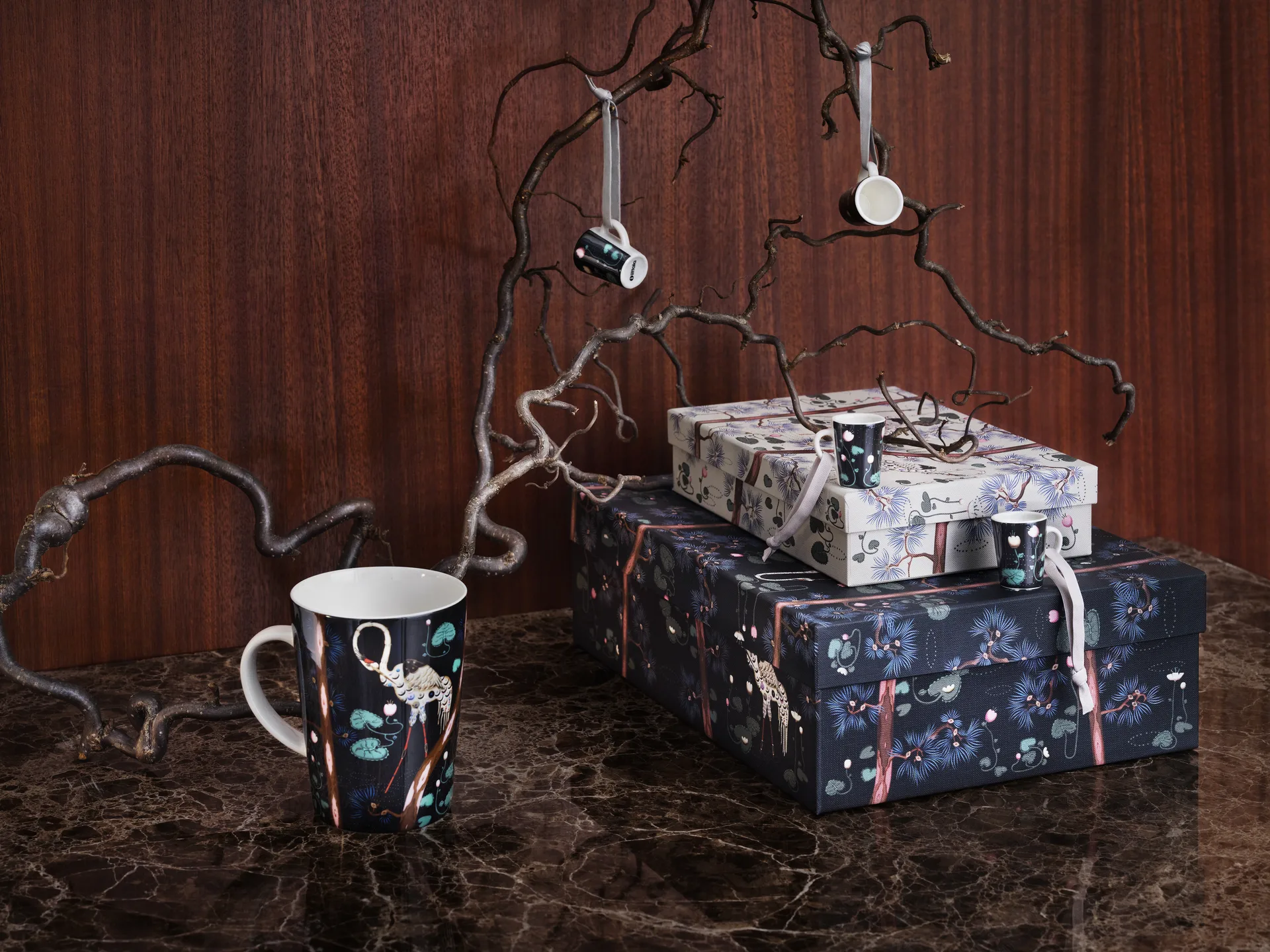Taika mug 40 cl 15th anniversary gift set 2-pack, Black Iittala
