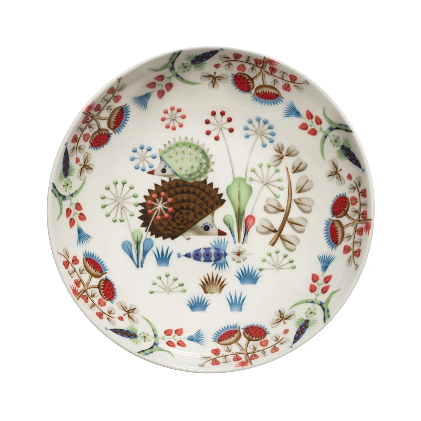Taika Siimes deep plate 20 cm, white Iittala