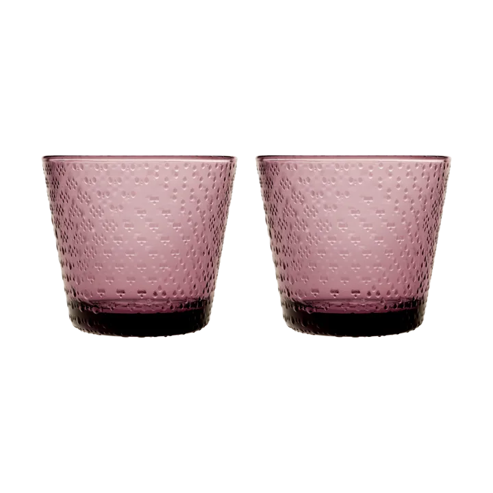 Tundra drinking glass 29 cl 2-pack - Heather - Iittala