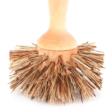 Pan brush - oil treated birch - Iris Hantverk