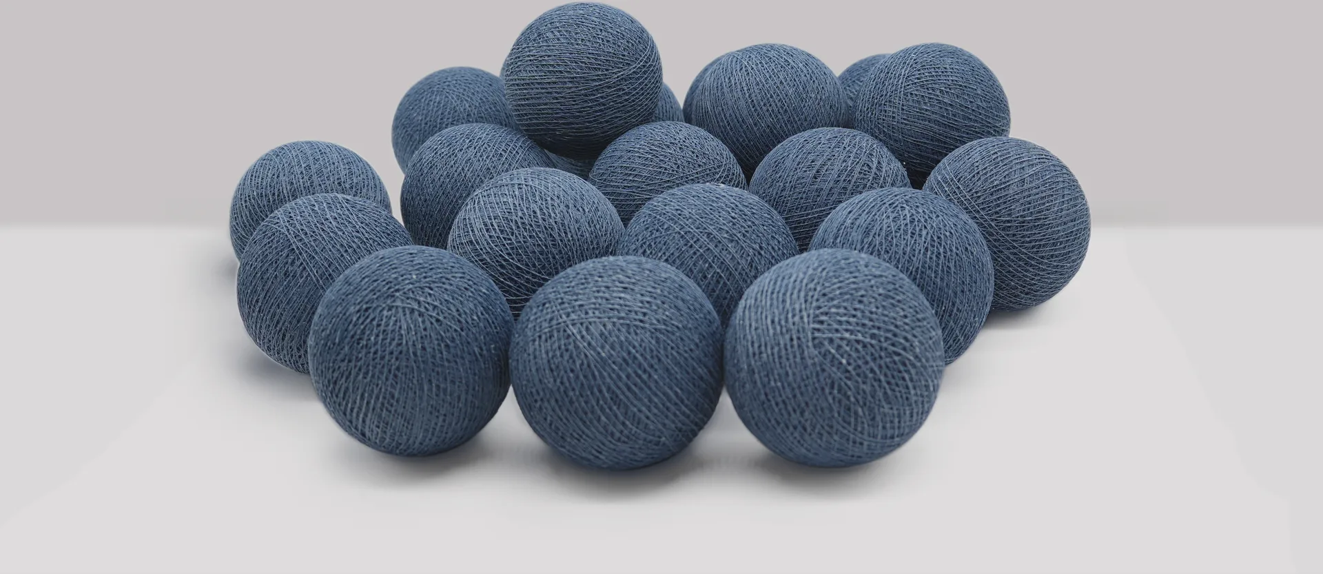 Irislights string lights, Vintage blue, 20 balls Irislights