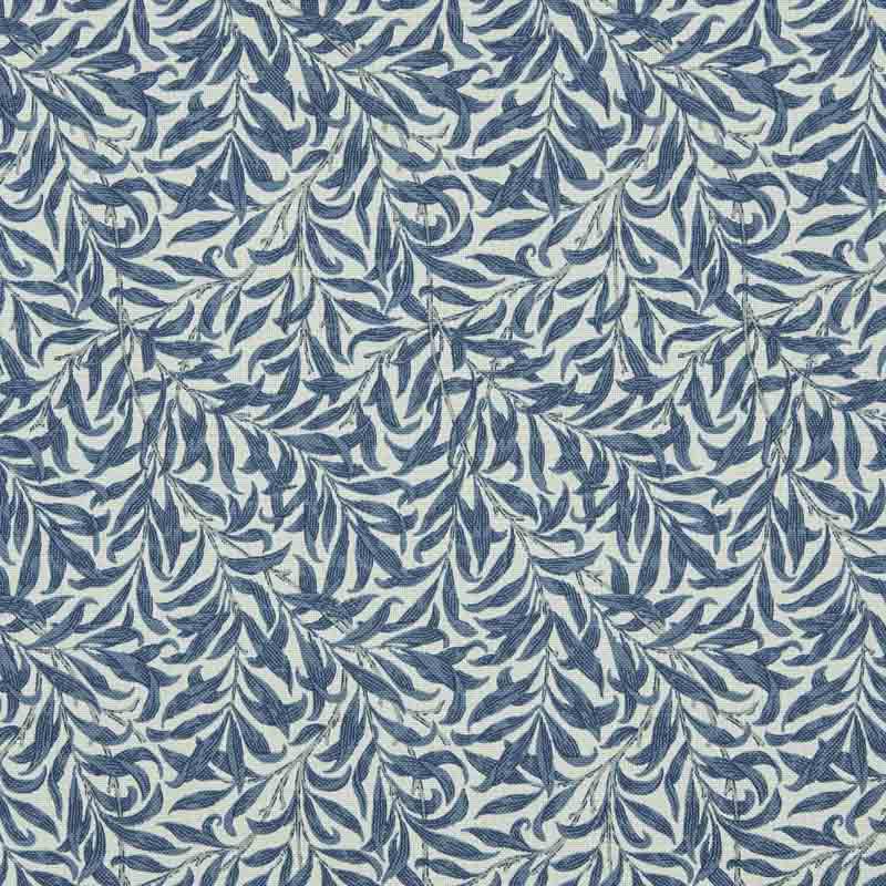 Ramas fabric, Marine blue-white Jakobsdals