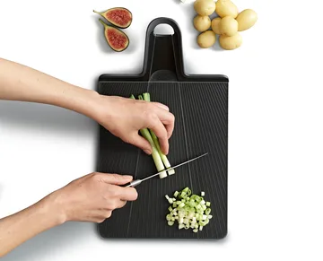 Chop2pot Cutting Board Plus Black - Large - Joseph Joseph
