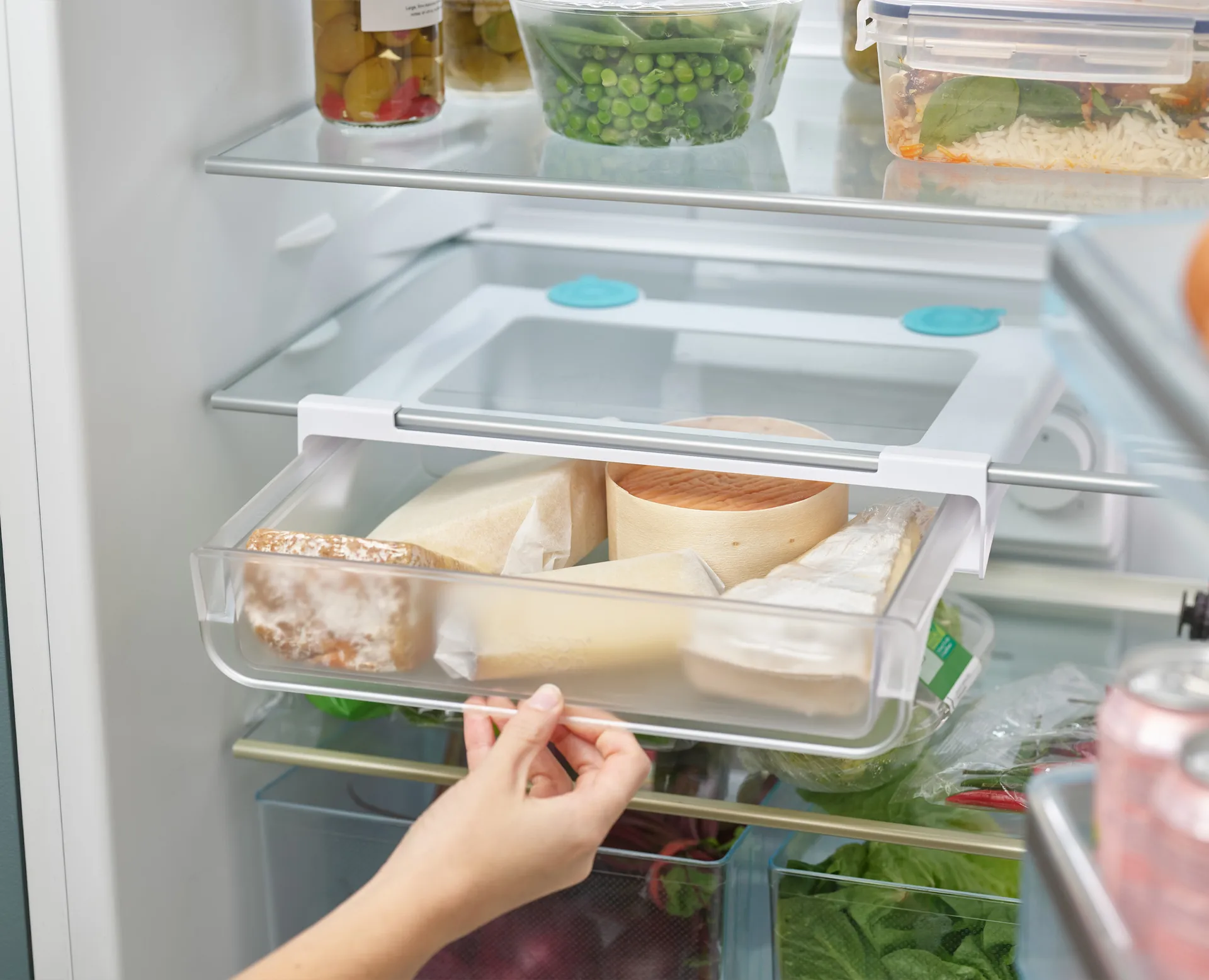 Fridgestore refrigerator storage, Transparent Joseph Joseph