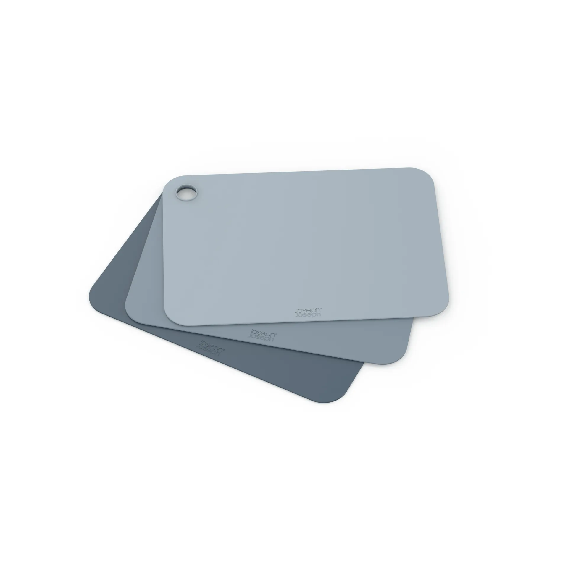 Pop Cutting Board 3-Pack, Blue Joseph Joseph