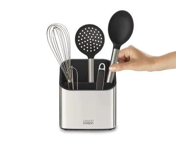 Surface utensil holder 16.9 cm - Grey - Joseph Joseph