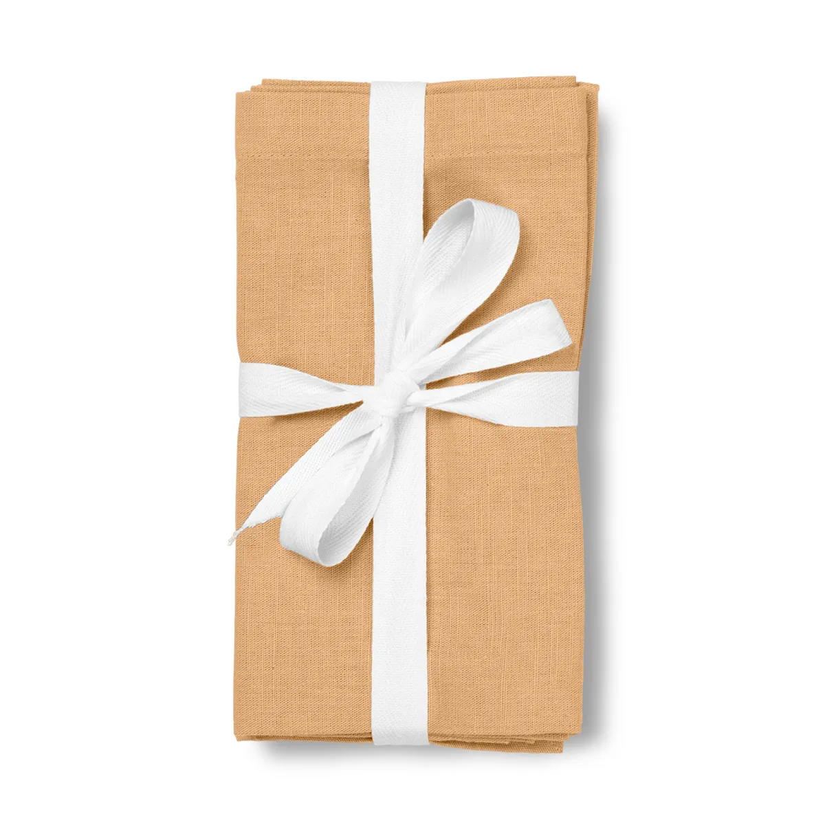 Basic fabric napkin 4-pack, ocher Juna