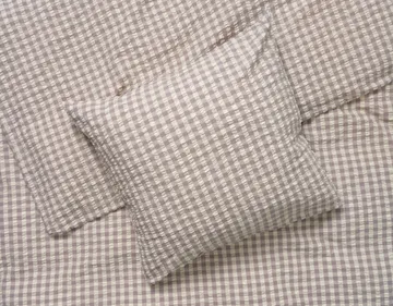 Bæk&Bølge bed set 220x220 cm - grey-birch - Juna