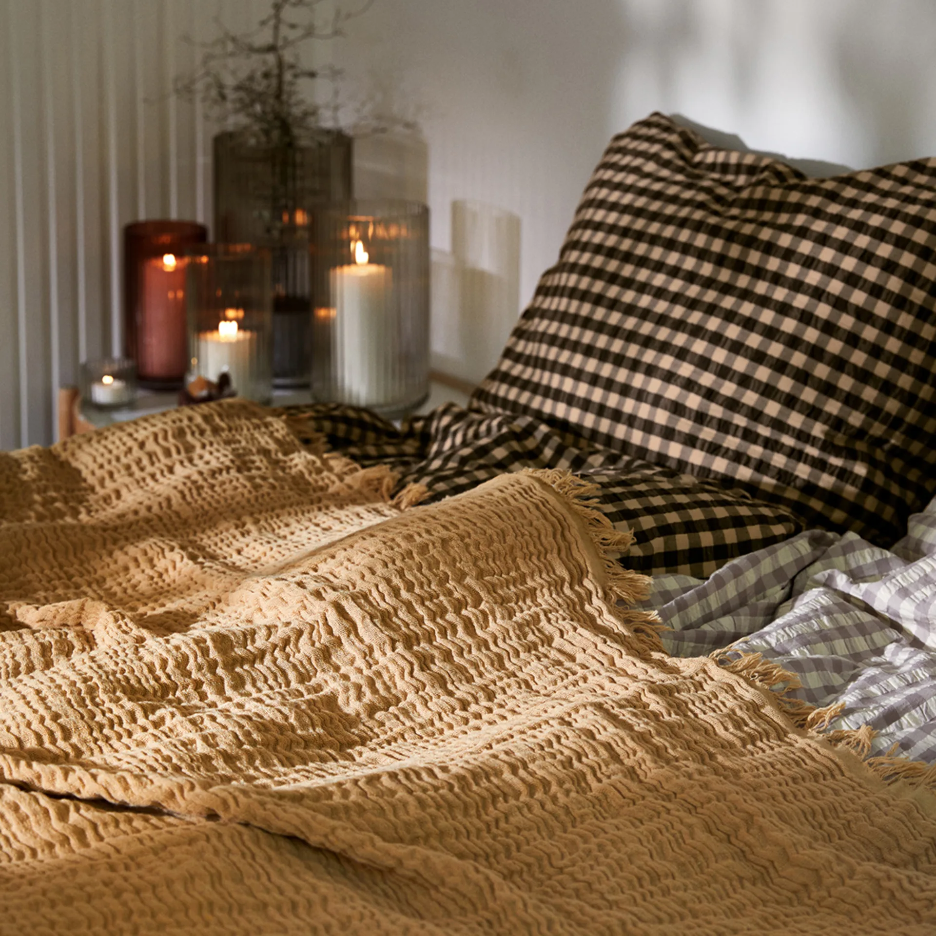 Reloved bedspread 190x240 cm, Sand Juna