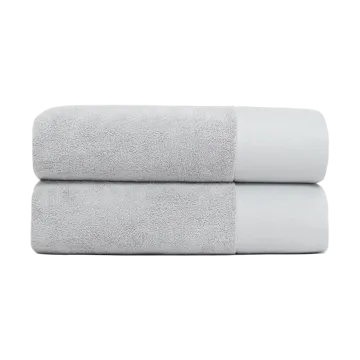 Juniper bath towel 70x140 cm 2-pack - Stone Grey - Juniper