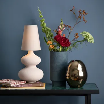 Balustre table lamp 43.5 cm - light pink - Kähler