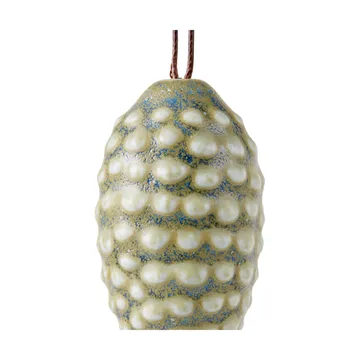 Christmas Tales pine cone 6 cm - Green - Kähler