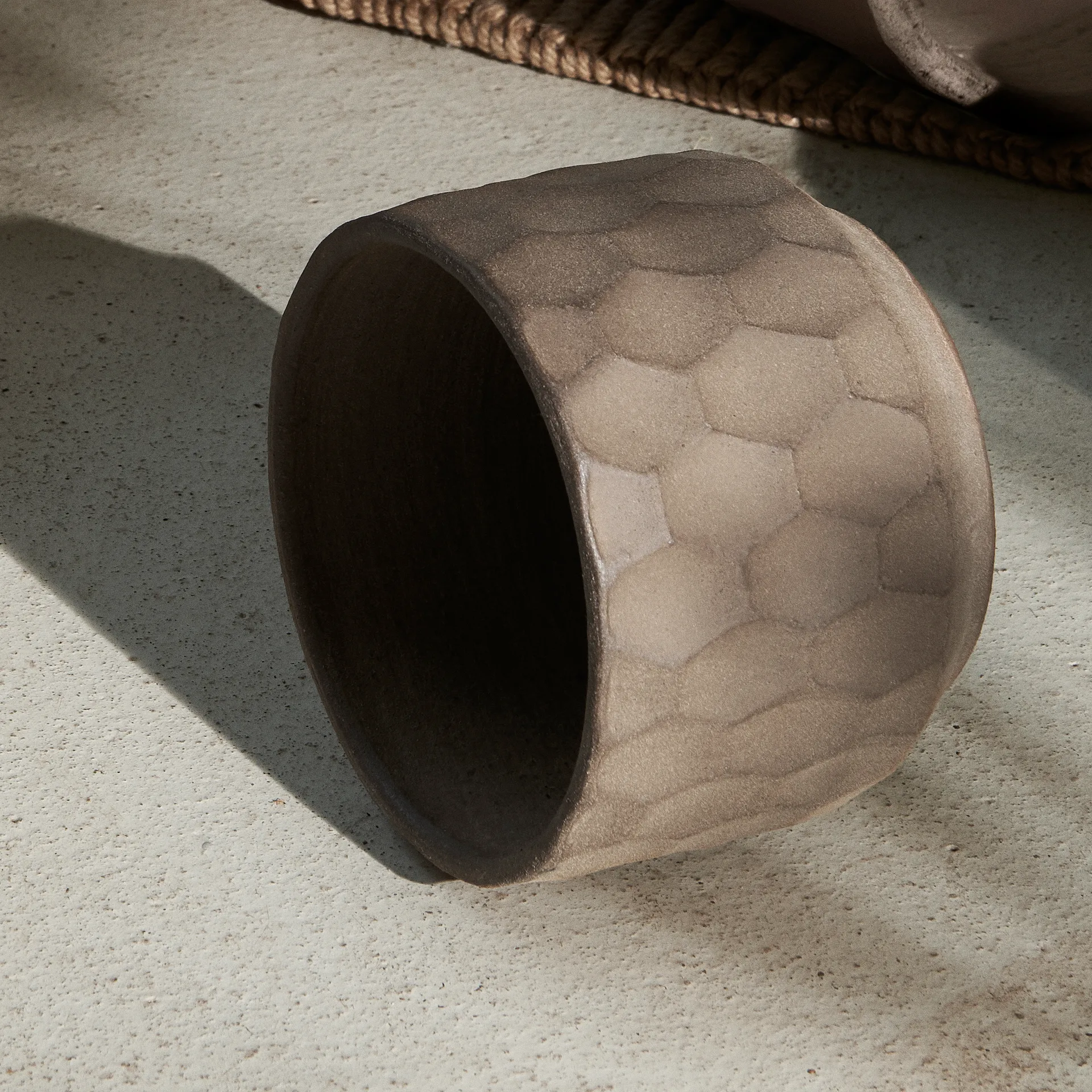 Gro flowerpot light sand, Ø16.5 cm Kähler