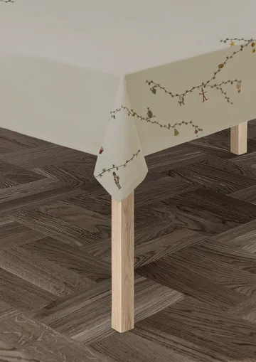 Hammershøi Christmas Tablecloth sand - 150x320 cm - Kähler