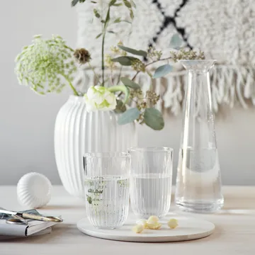 Hammershøi drinking glasses 33 cl, 4-pack - clear - Kähler